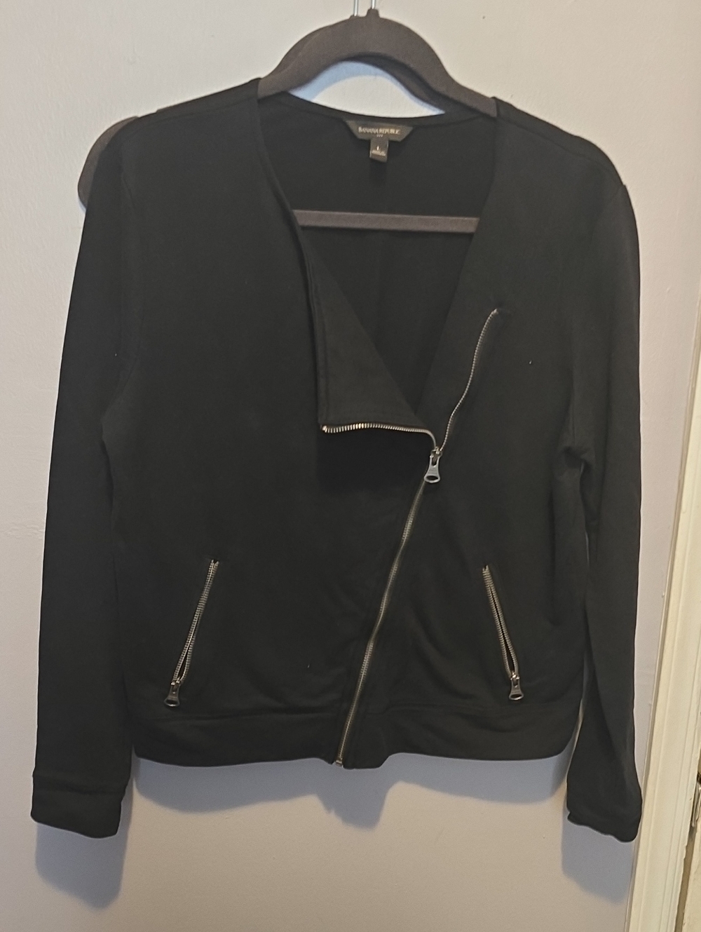 Banana Republic Black Sweater Jacket